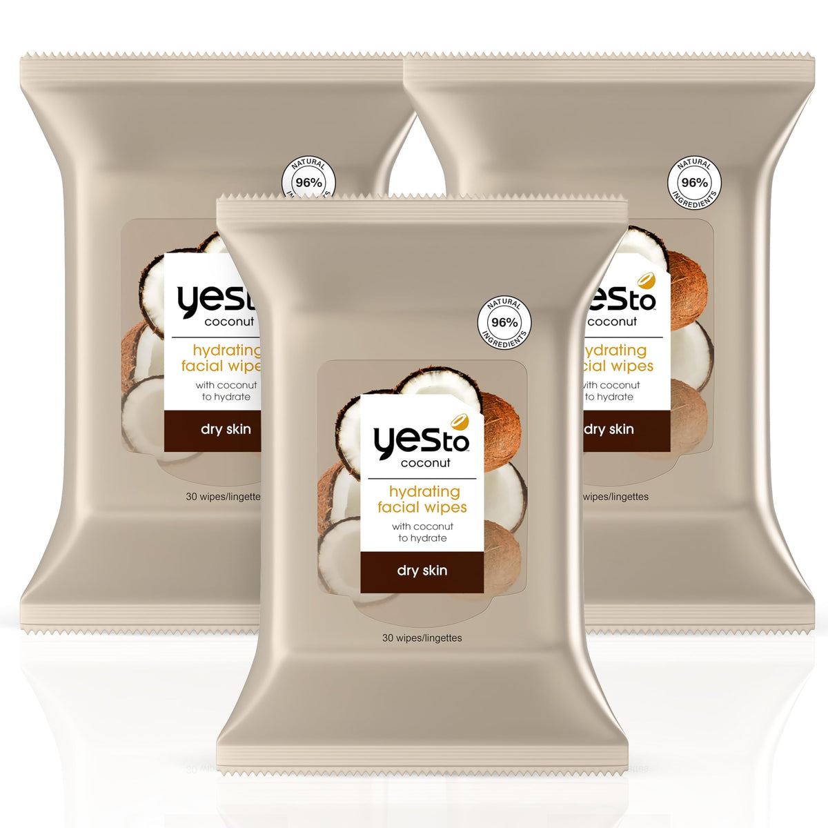 Yes To Toallas Faciales: desmaquillado suave para piel sensible.