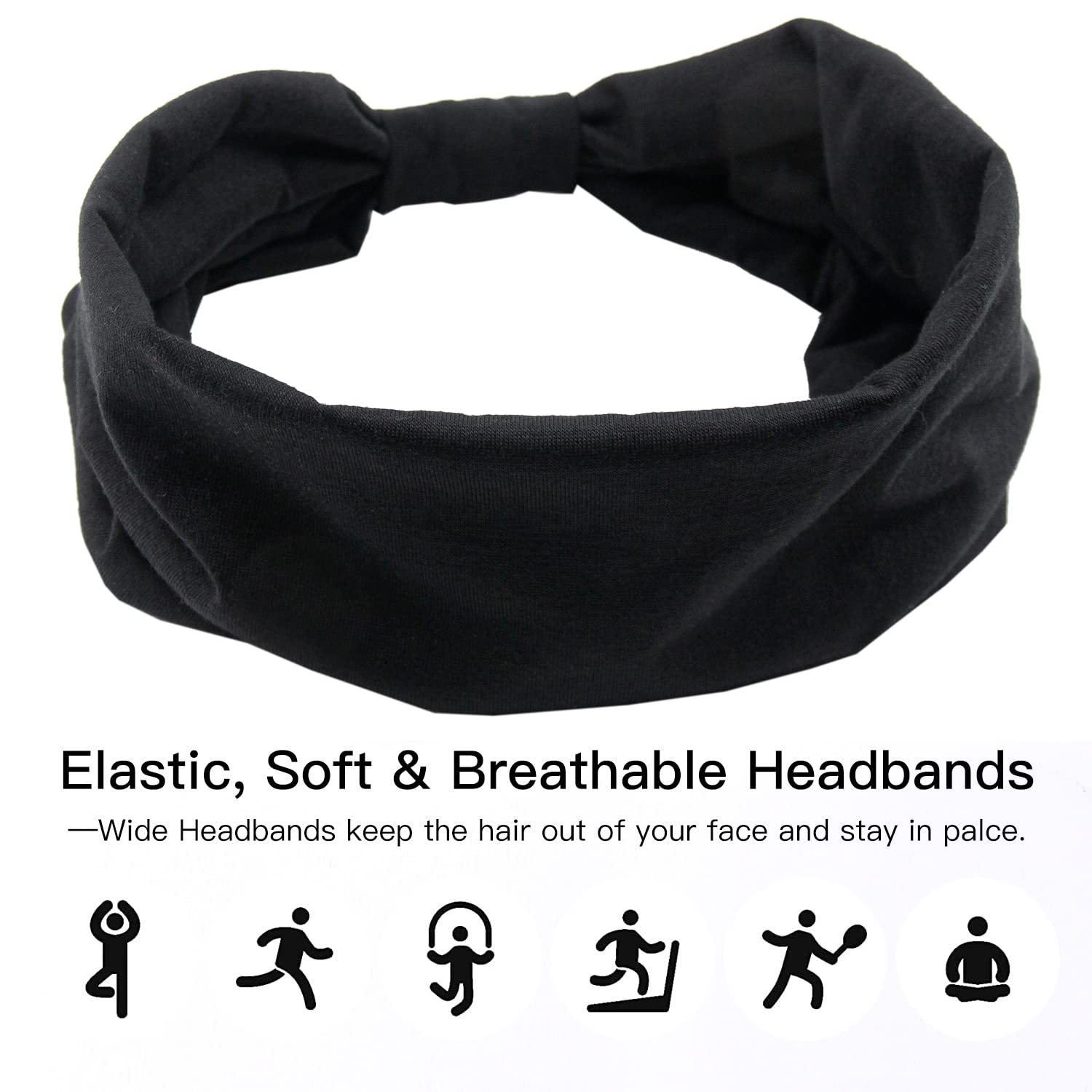 Yeshan bandanas bohemia multicolor, estilo único para diario
