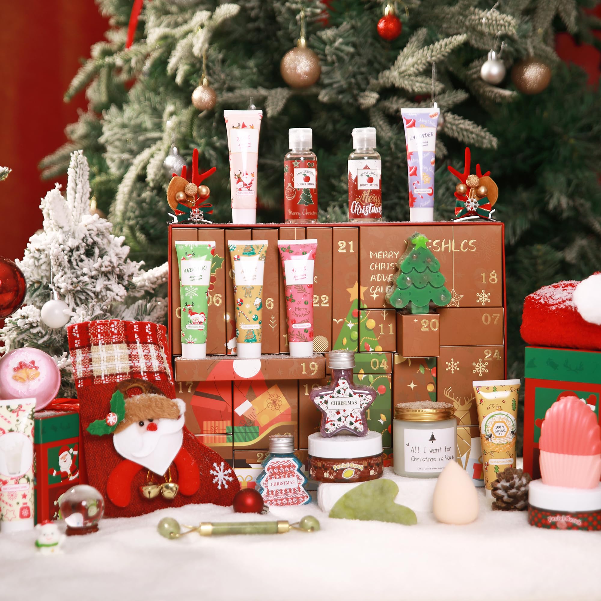 YFFSHLCS Set Regalos Belleza para Mujer, enfoque detalle, regalo para cuidar la piel.