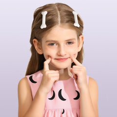 Accesorios cutecore YGDZ hueso, estilo divertido con vibra emo y gótica.