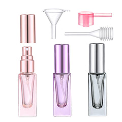 Yikimyfo atomizador de perfume 5 ml azul oscuro, ideal para viajes.