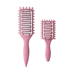 Cepillo Yingbtr definidor de rizos con mango ergonómico para forma y definición duradera.
