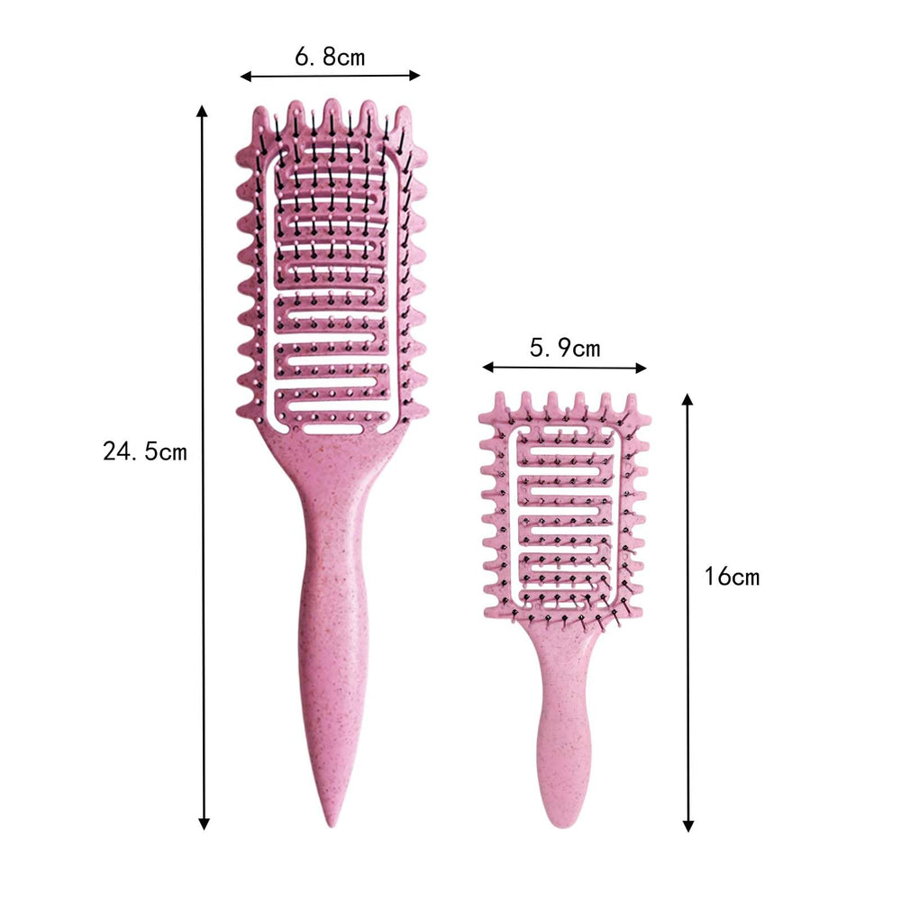 Cepillo Yingbtr con dientes de diseño para definición natural