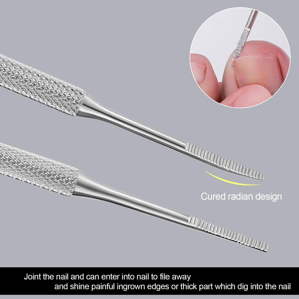 YINYIN herramientas-pedicura-inoxidable, durabilidad profesional para uso doméstico