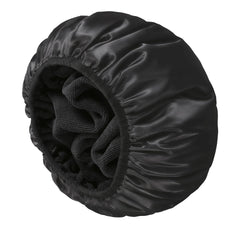 Gorro de ducha YIZIJIZI con interior terry absorbente para cabello mojado