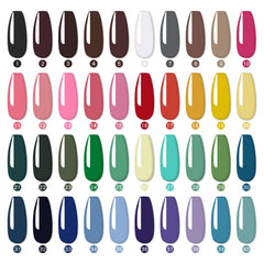 YJMyujimi Gel: mezcla de colores y 10 cubos vacíos para tonos personalizados
