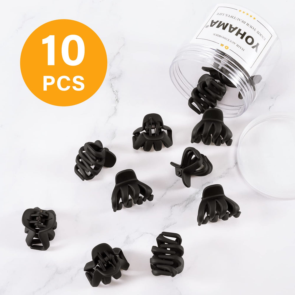 Pinzas YOHAMA octopus para peinados diarios, ajuste rápido y seguro.