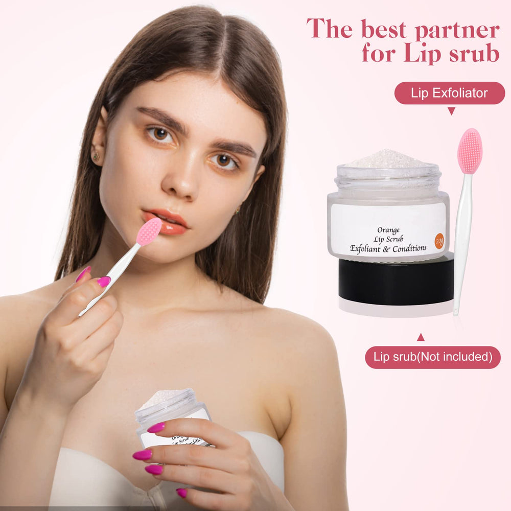 Cepillo de labios Yoizyfree, silicona, dos en uno para exfoliar y estimular la circulación.