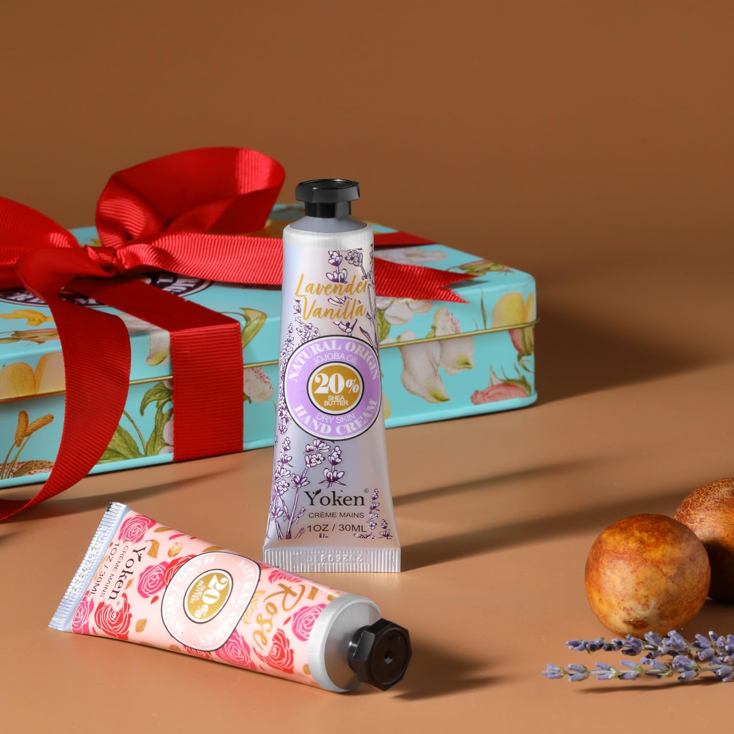 Crema de manos Yoken 20% manteca de karité para hidratación suave