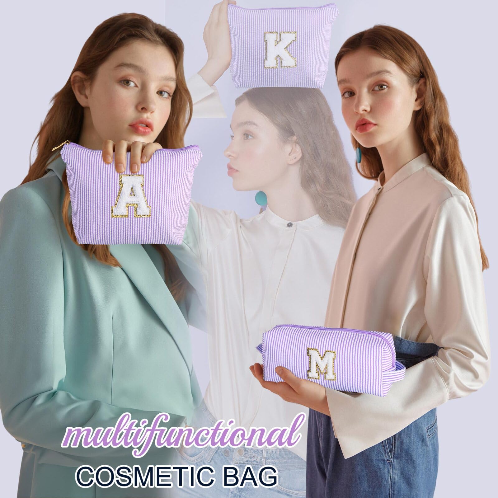 YOOLIFE Preppy Stuff inicial personalizable, regalo único para ella