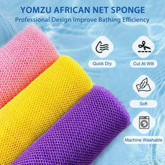 Material nylon resistente de YOMZU para uso duradero en la ducha.
