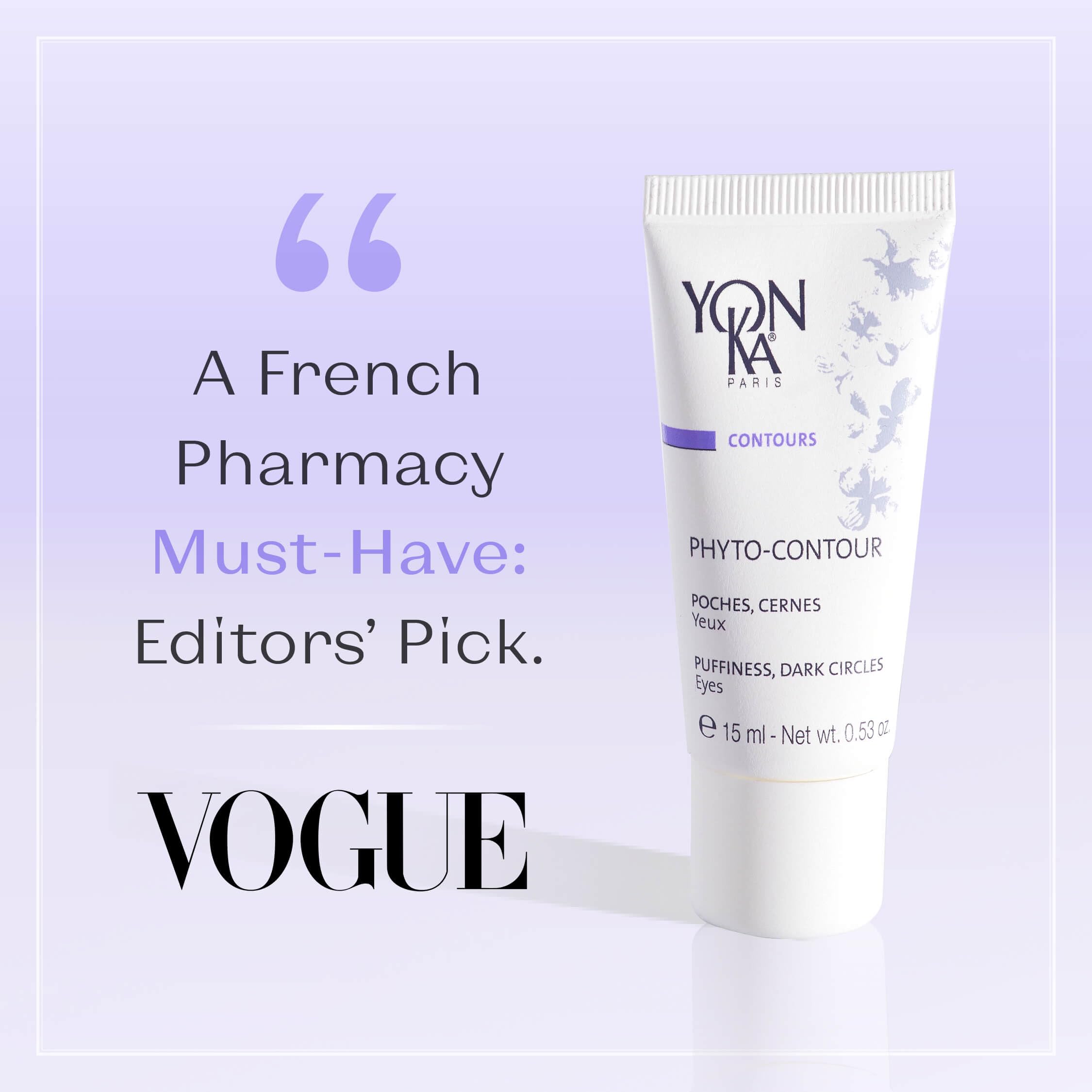 Yonka Phyto-Contour, aroma mentolado para una experiencia refrescante.