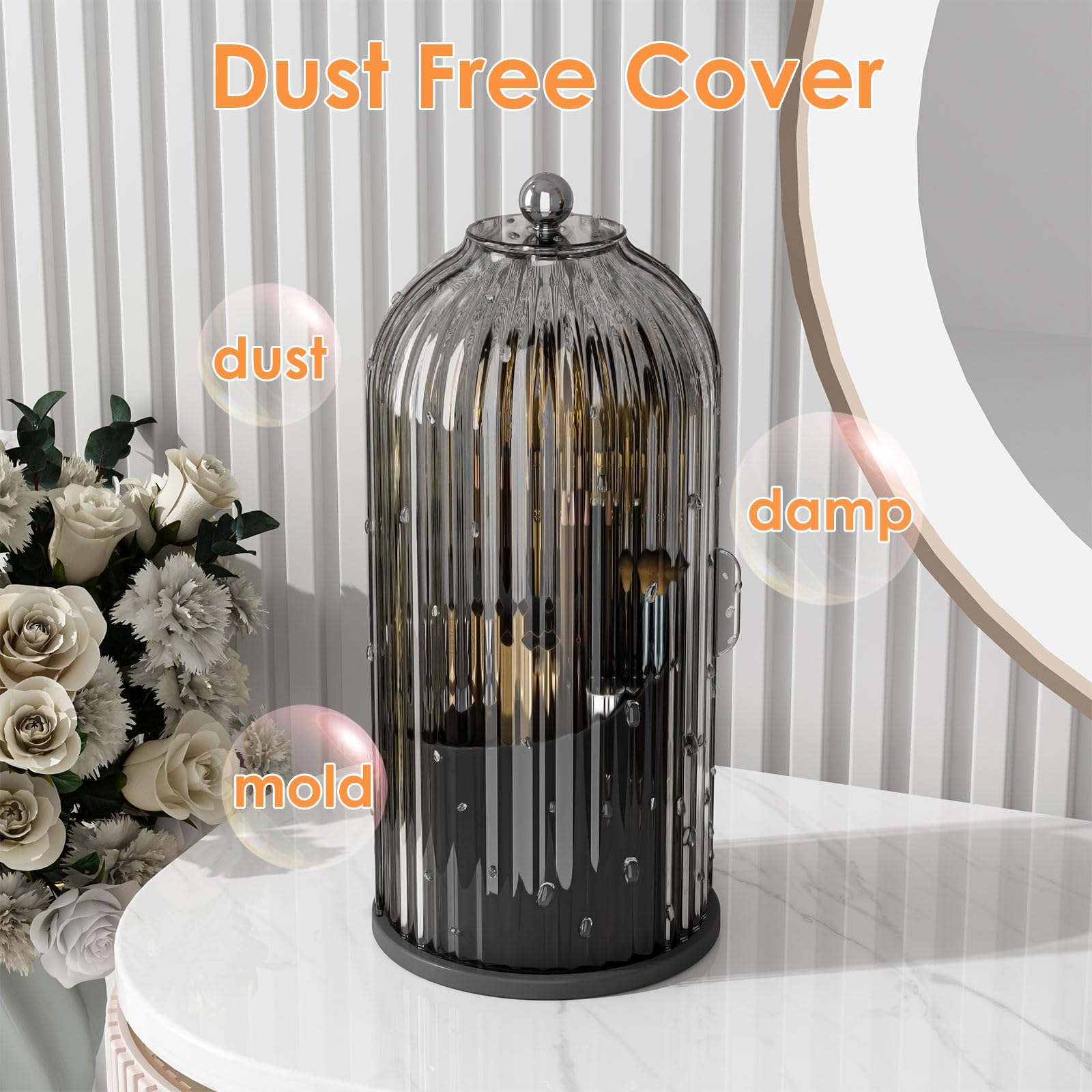 YOOLENS design noir compact – gain d'espace sur le comptoir