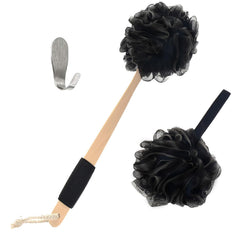 Yoove cepillo de espalda con asa largo para alcanzar la espalda con facilidad y exfoliar suavemente.