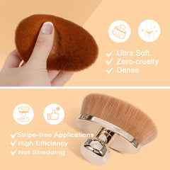 Mezcla natural de bronceador en piel con Yoseng.