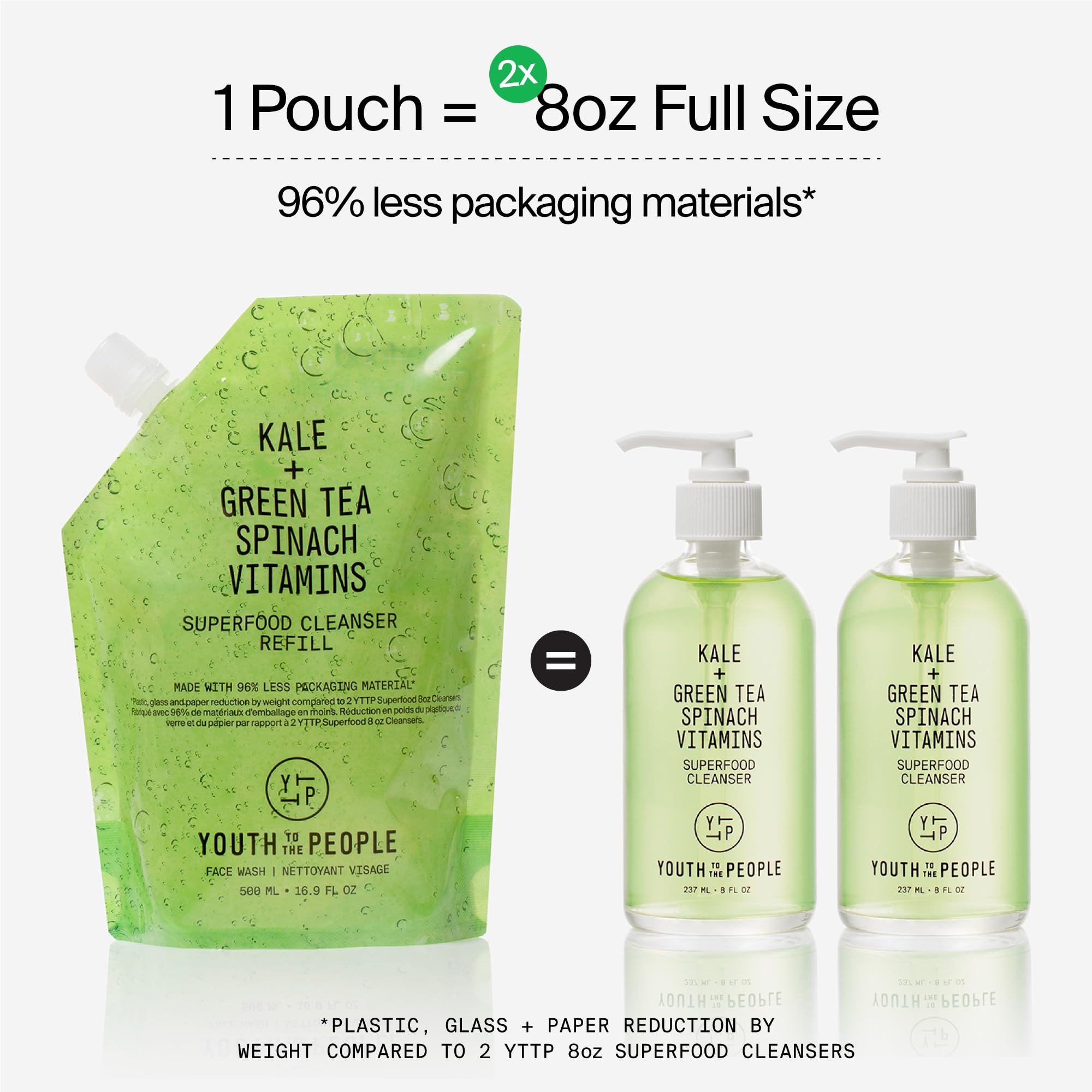 Youth To The People gel limpiador facial espumoso para uso diario