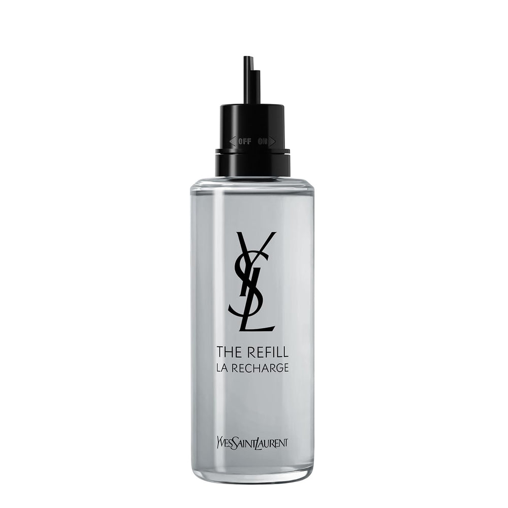 YSL Myslf: botella recargable, aroma duradero para uso diario.