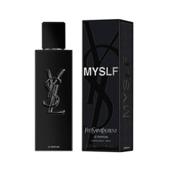 Myslf Le Parfum envase frontal, diseño elegante para presencia memorable