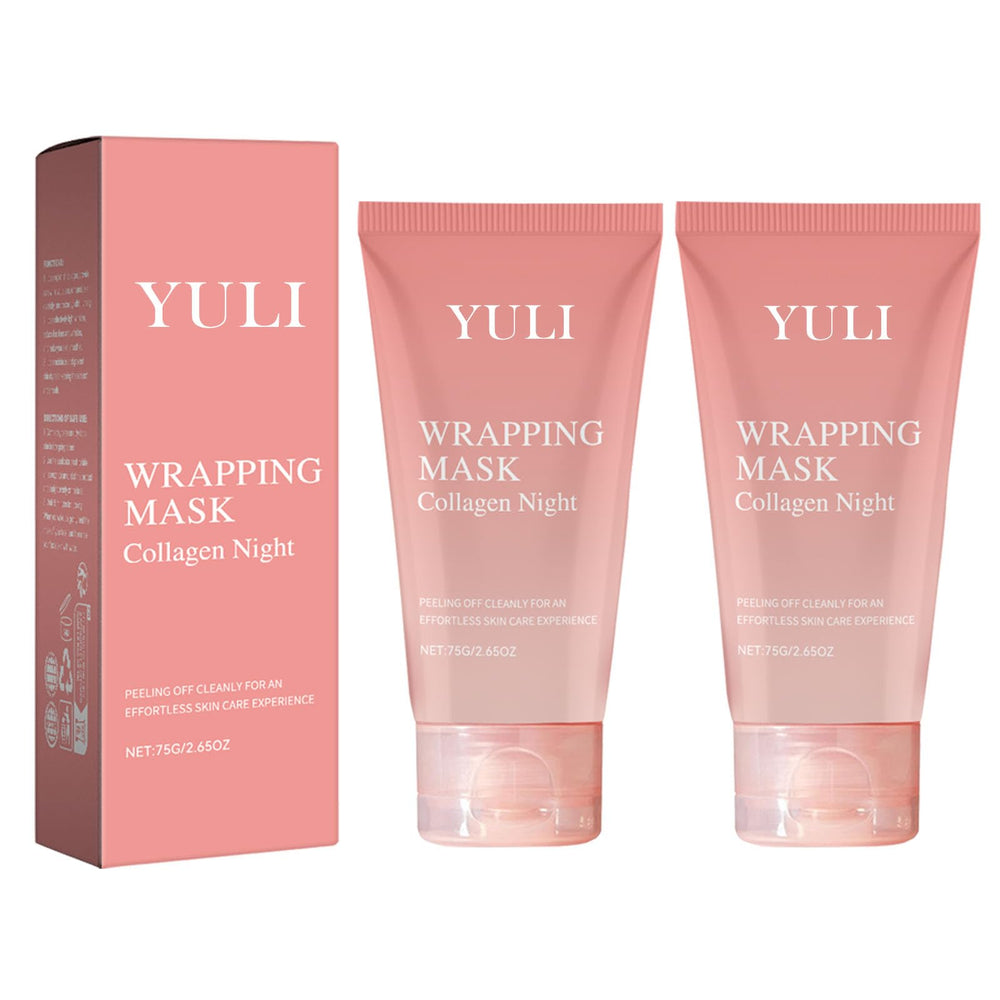 Mascarilla nocturna de colágeno YULI lista para usar durante la noche