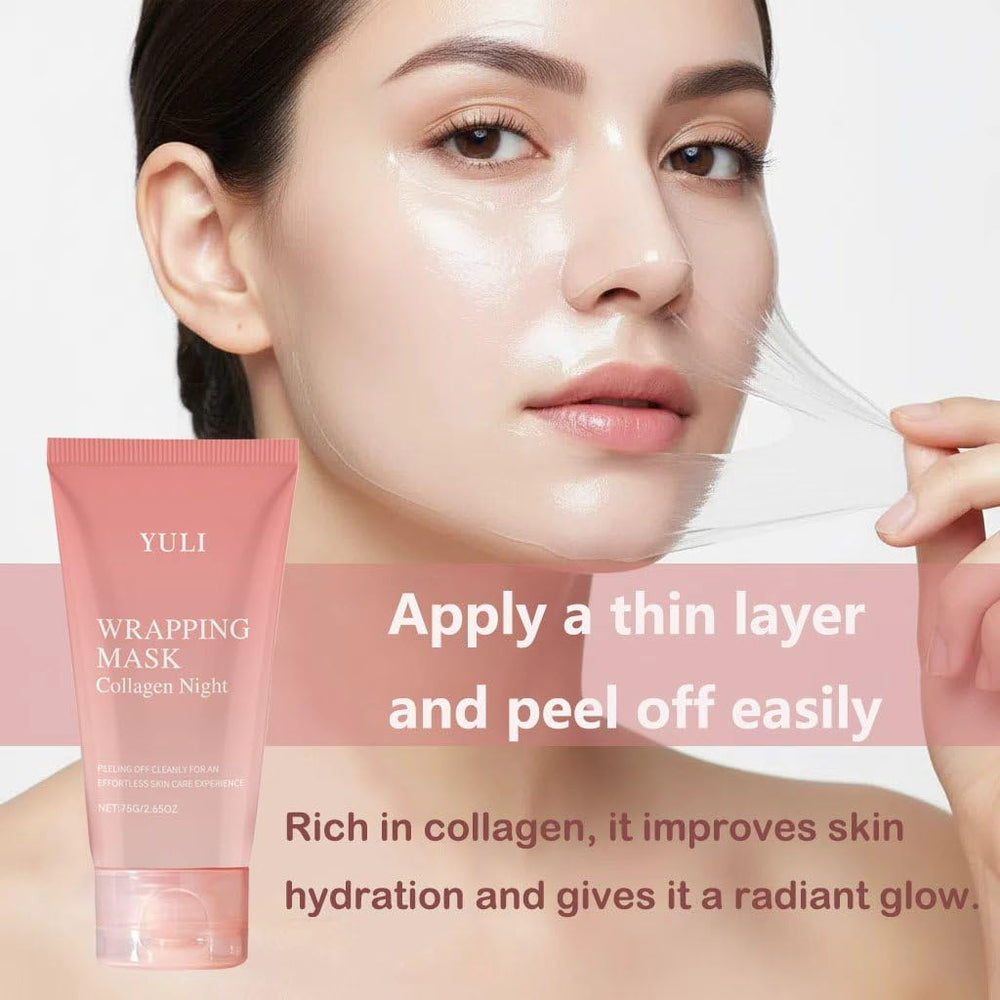 Mascarilla nocturna YULI seca y lista para despegar