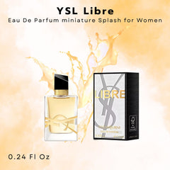 Yves Saint Laurent Libre mini etiqueta: detalle elegante para reconocer el aroma
