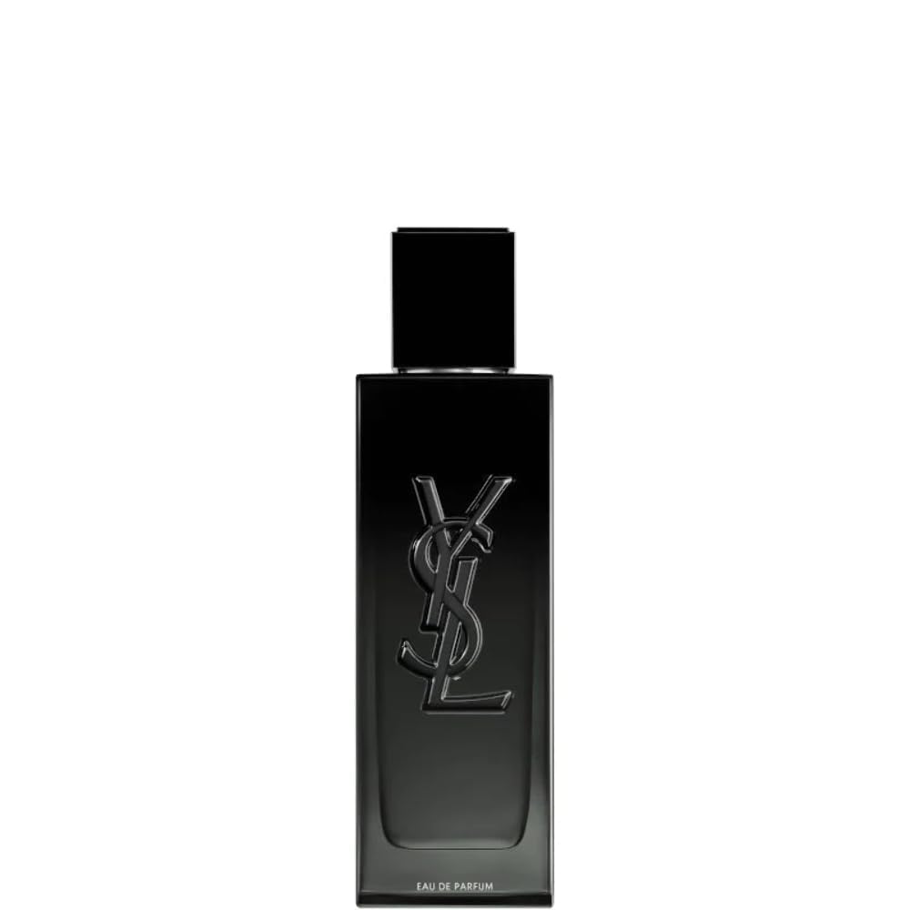 Yves Saint Laurent Myslf botella elegante, fragancia fresca para uso diario.