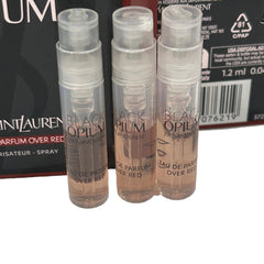 Envase miniatura de YSL Over Red Black Opium para bolso y ocasiones.