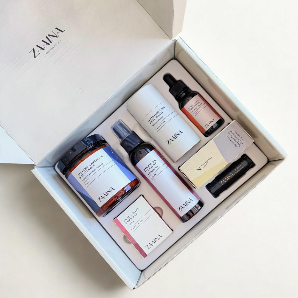 Zaaina baume lèvres vanille miel hydratation douce.