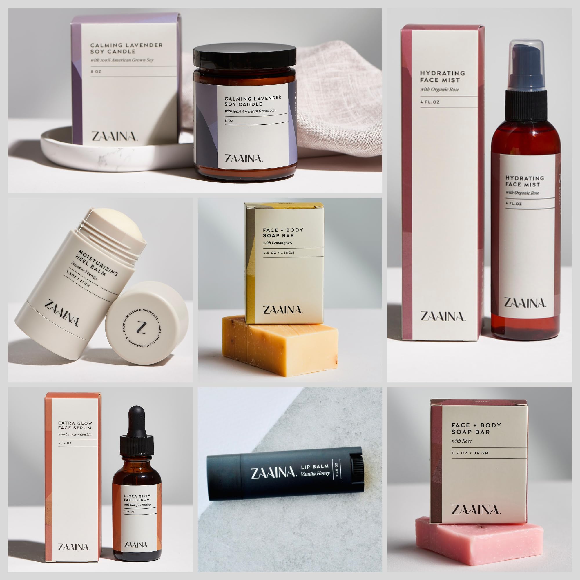 Zaaina savon artisanal lemongrass lavande douceur parfumée.