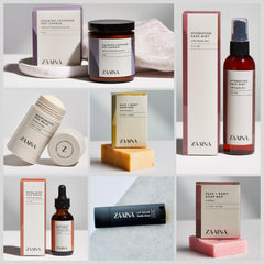 Zaaina savon artisanal lemongrass lavande douceur parfumée.