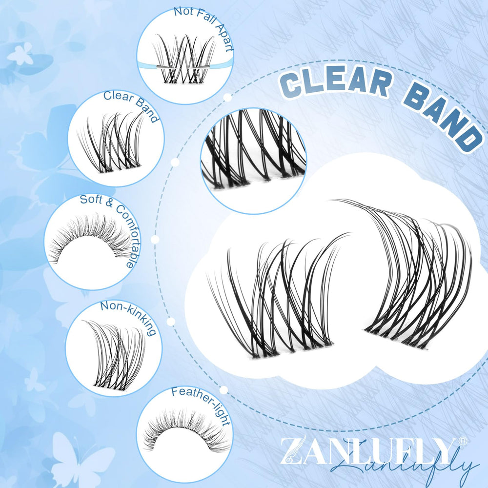 zanlufly brochas precisión para una aplicación limpia y precisa