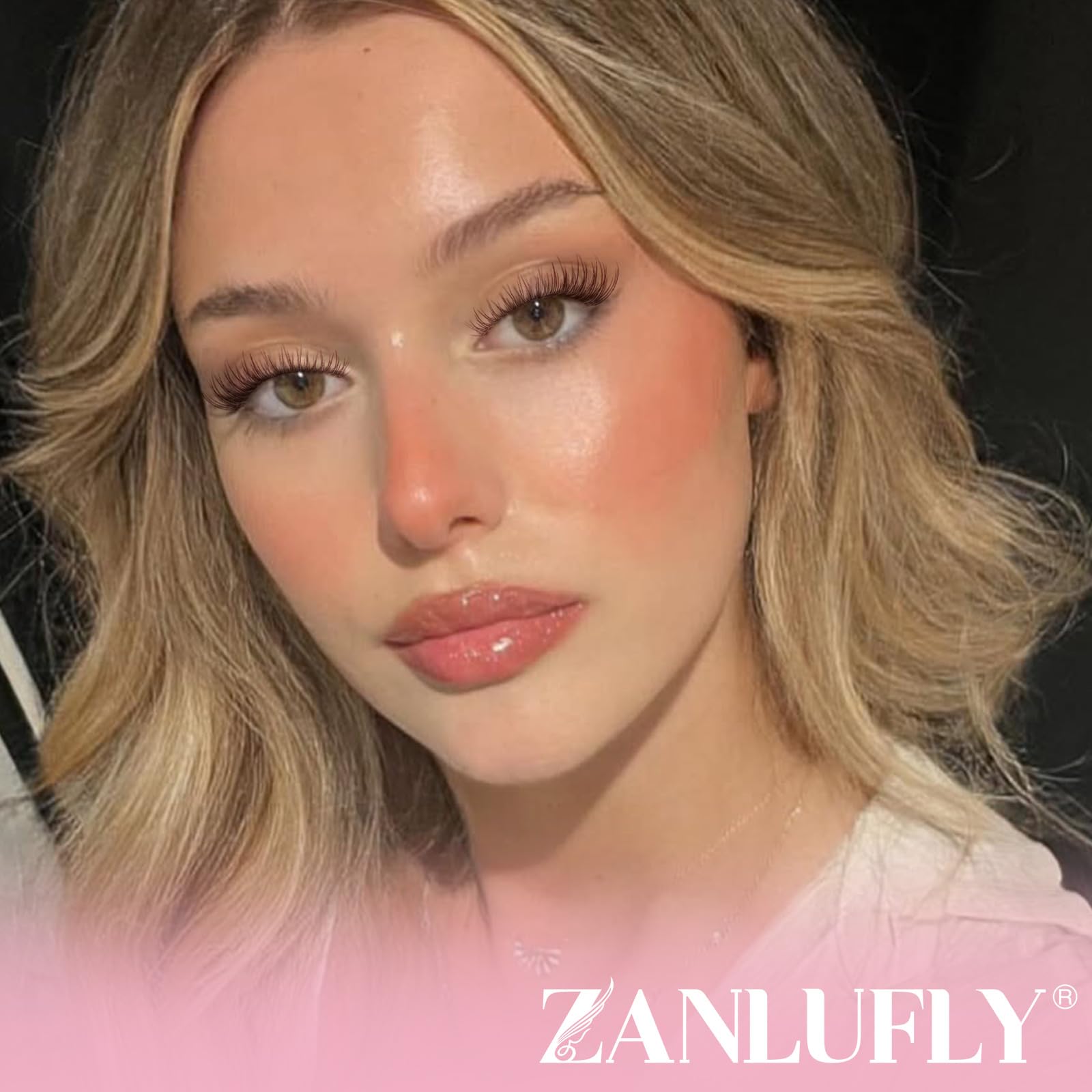 zanlufly lash clusters con curva C, unión discreta para un resultado natural.