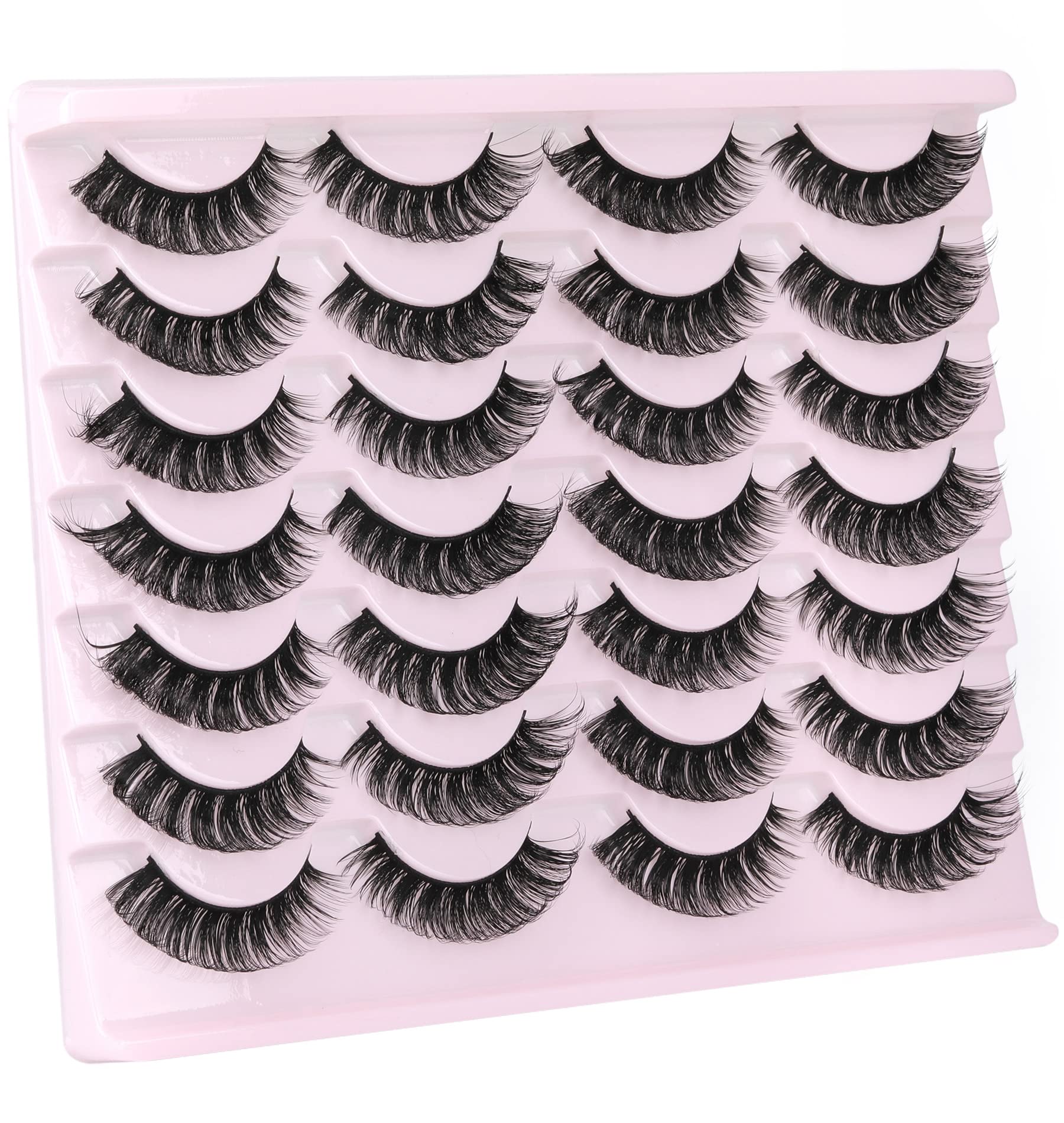 Pestañas hechas a mano Zanlufly para un look suave y cómodo.