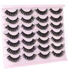 Pestañas hechas a mano Zanlufly para un look suave y cómodo.