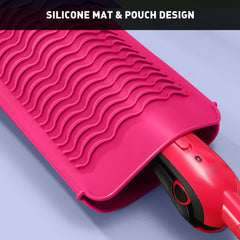 ZAXOP estuche de silicona para herramientas de cabello, protege contra quemaduras.