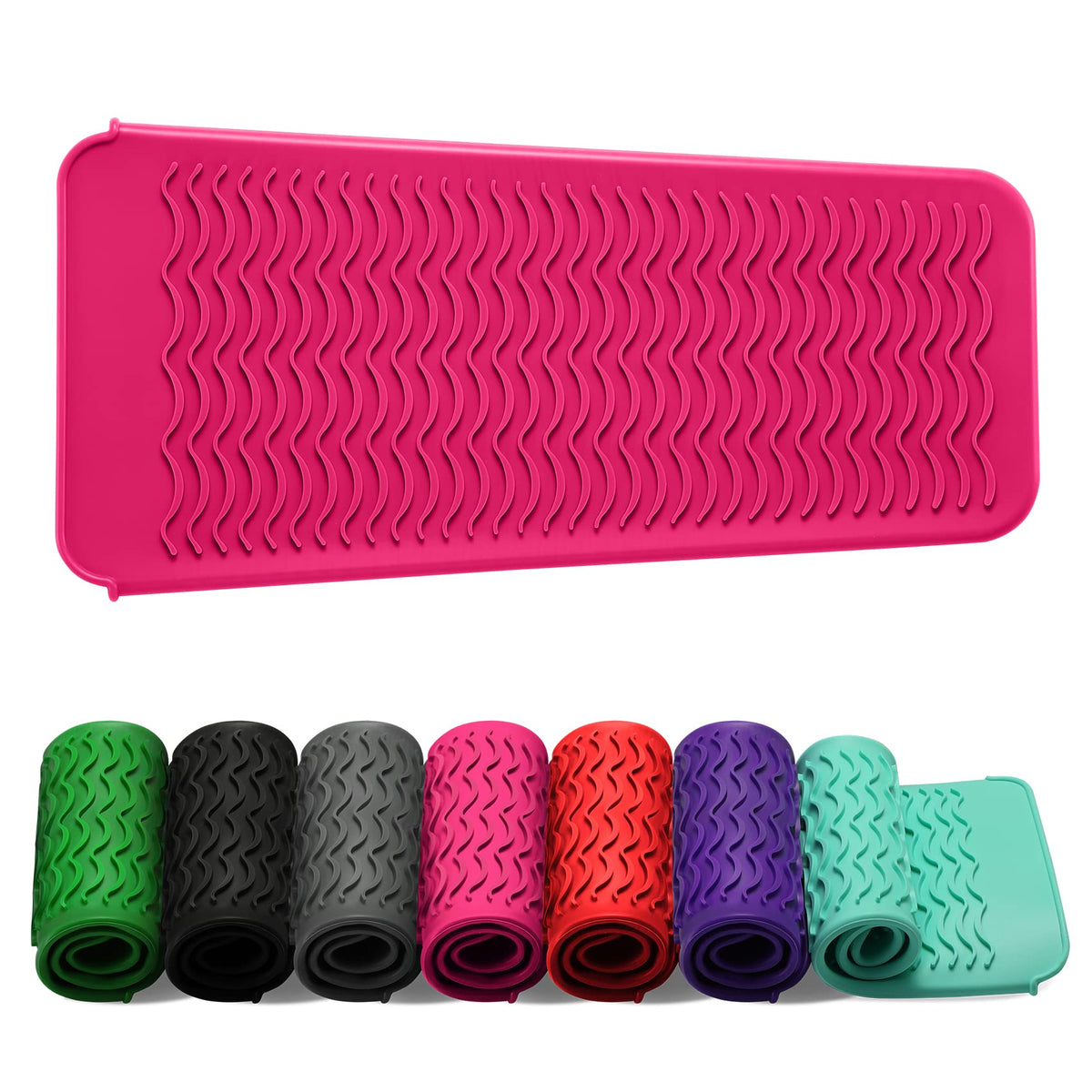 ZAXOP esterilla de silicona resistente para plancha, protección térmica y orden en el escritorio.