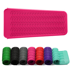 ZAXOP esterilla de silicona resistente para plancha, protección térmica y orden en el escritorio.