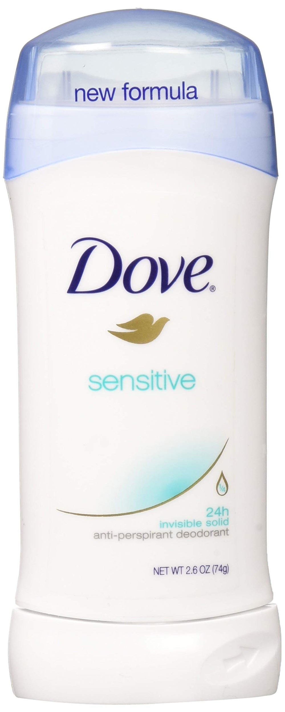 ZDove antitranspirante para piel sensible en empaque de tres, protección duradera