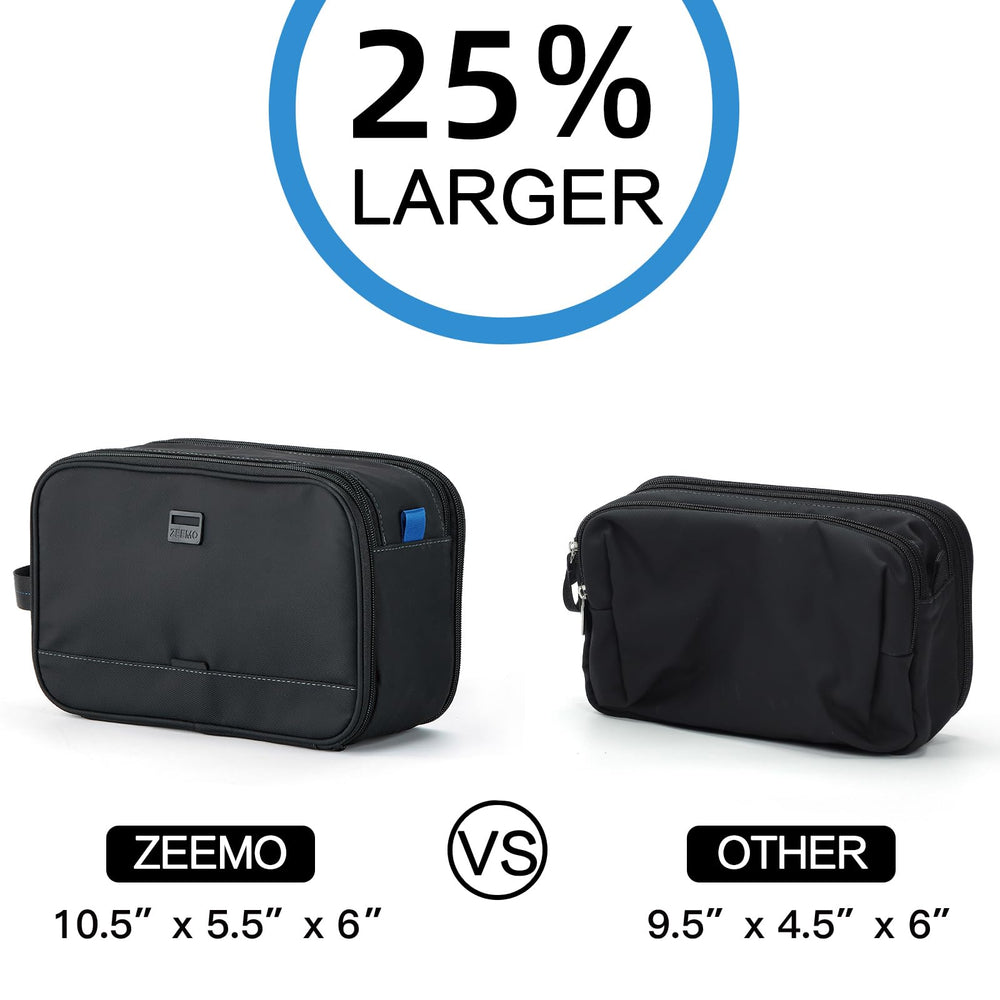 ZEEMO dimensiones 10.5 x 5.5 x 6 pulgadas para mayor capacidad.