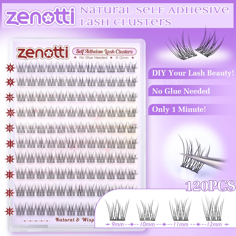Zenotti clúster wispy 11mm para ojos definidos y destacados