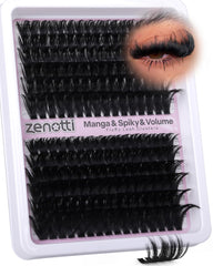 Zenotti pestanas esponjosas con picos para volumen suave y natural.