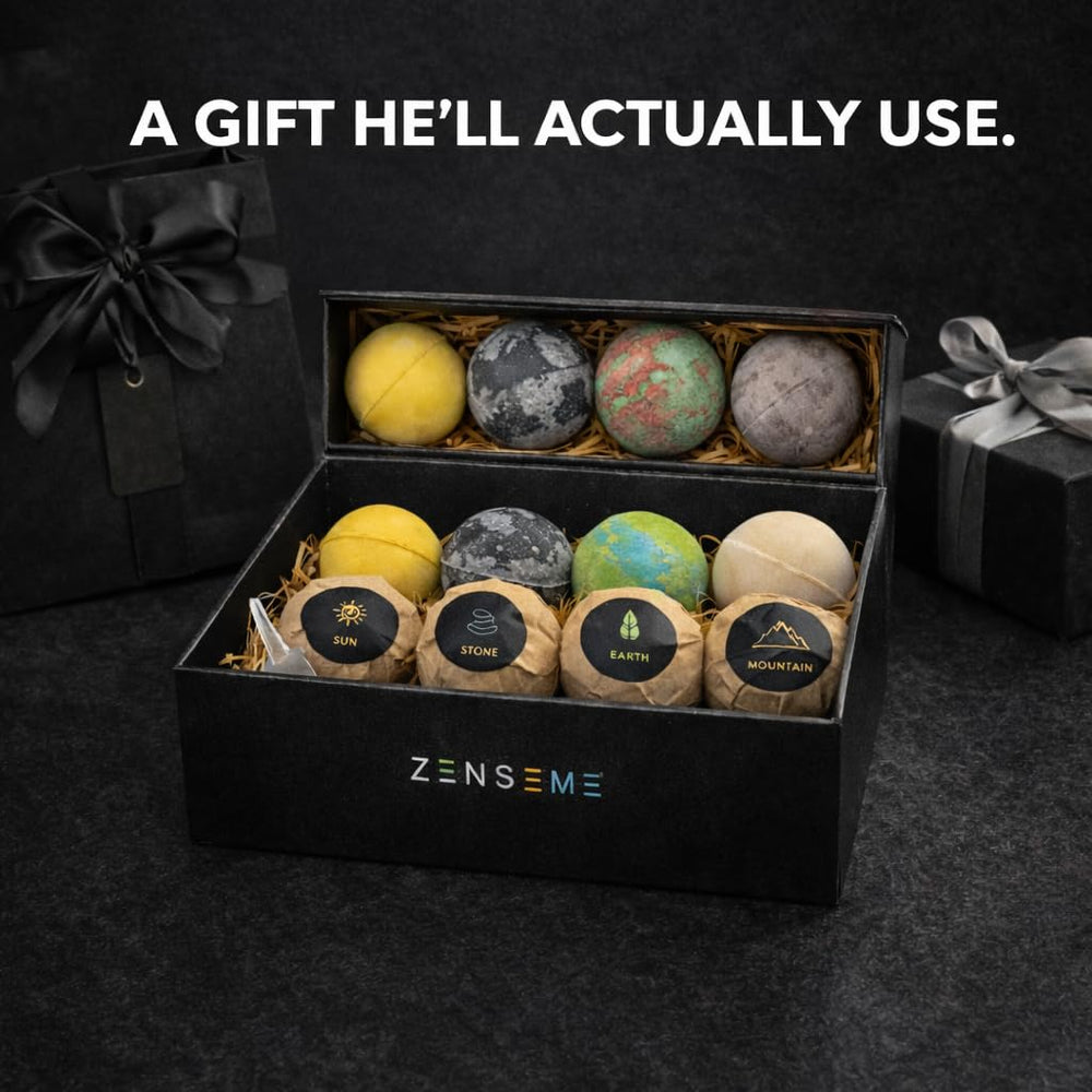 ZenseMe bath bomb green tea – soothing aroma with moisturizing comfort