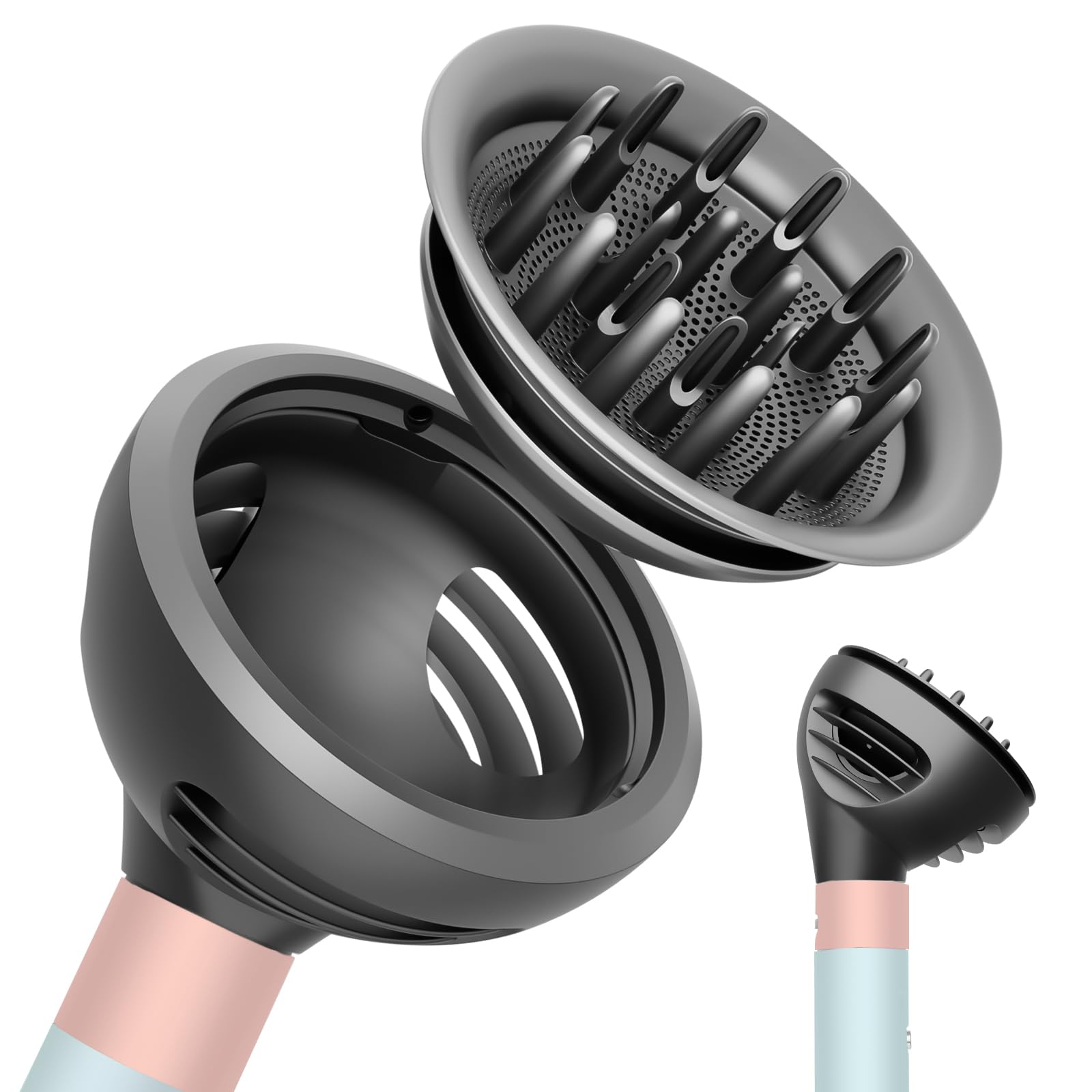 ZEPHBLOW difusor rizos onda para Dyson Airwrap HS01/05, definición suave y brillo natural.