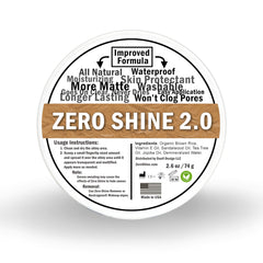 Zero Shine Jar SMP Matte 2.0 muestra textura mate para control diario del brillo.