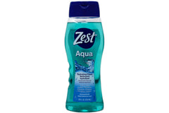Zest Aqua: espuma rica que deja la piel suave y limpia.