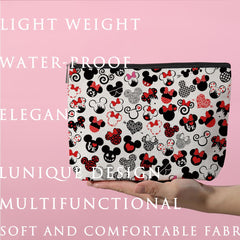 ZHAMEN bolsa de maquillaje para viaje, modelo ligero y compacto.