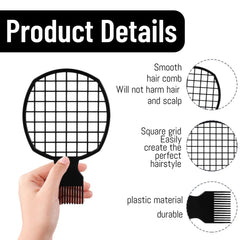 Diseno dos en uno ZHLKHIOP facilita peinados con un solo producto.