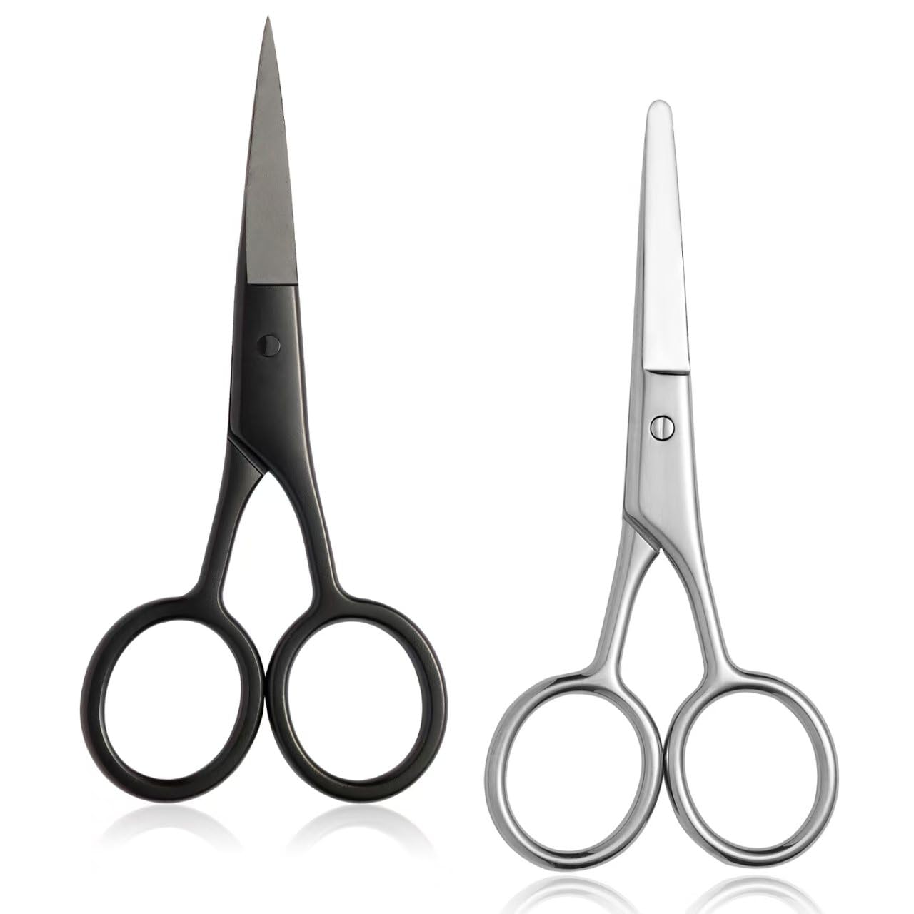 Ziha OTZMA tijeras de precisión con puntas rectas para delinear cejas con claridad.