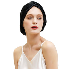 Gorro de seda ZIMASILK 22-momme con cierre elástico para dormir