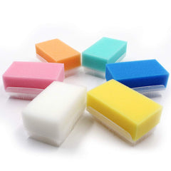Cepillo para baño de bebé ZIZNBA, diseño suave para piel sensible.